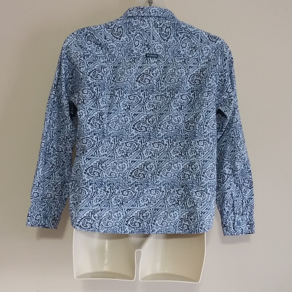 ☆☆SOLD☆☆ Columbia Paisley Print Button Front Shirt - Picture 3 of 8